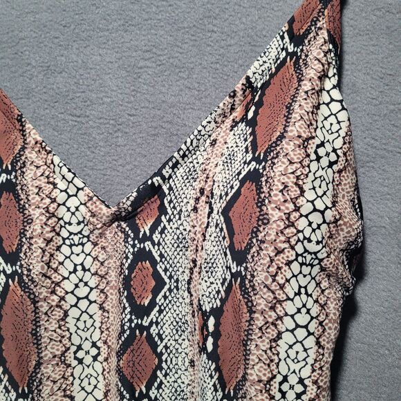 Kona Sol Snakeskin One-Piece Swimsuit Women's Size Medium - Picture 2 of 5